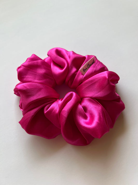 Barbie Pink Large Satin Scrunchie - Mix and Match 4 for $25