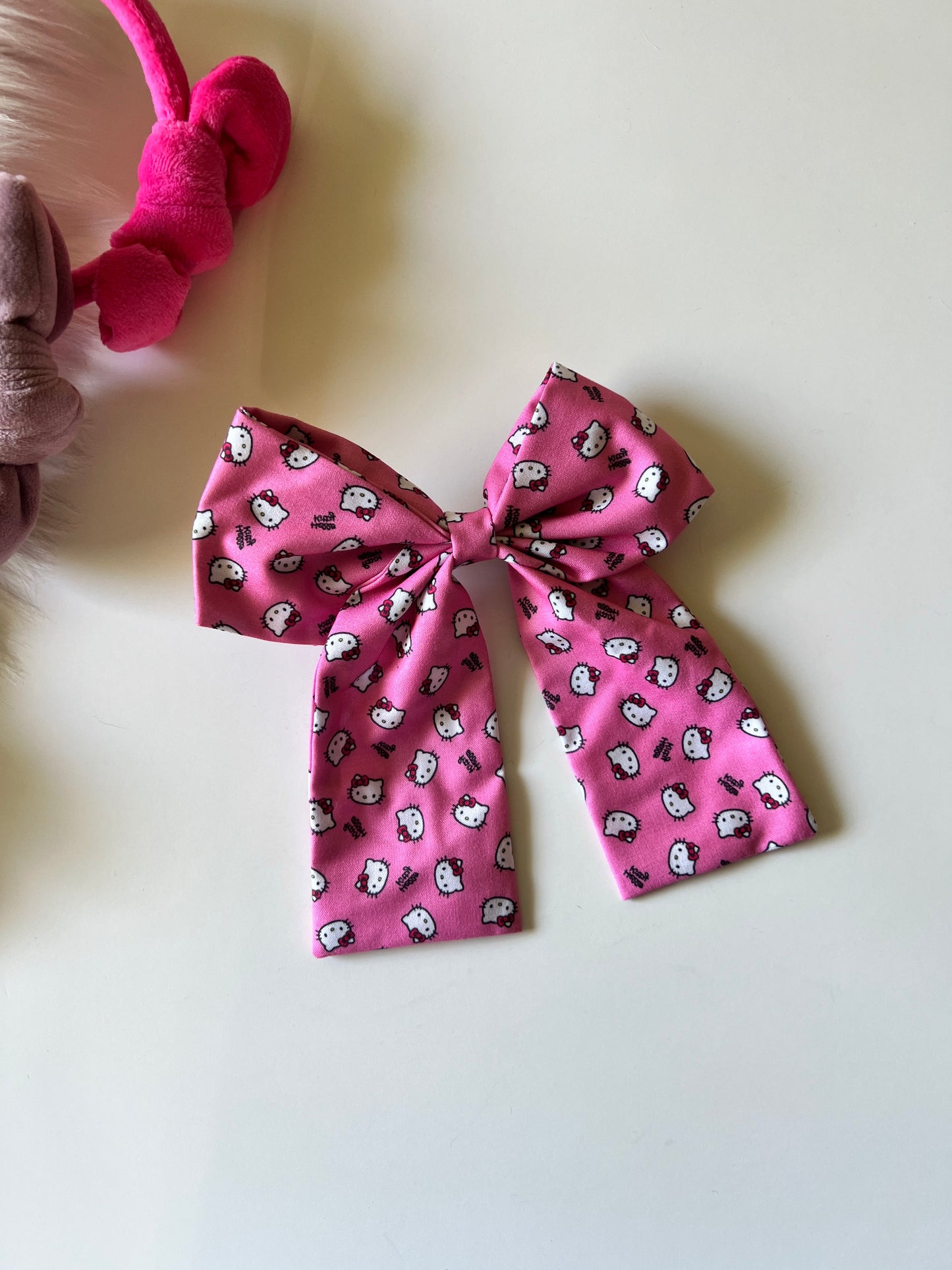 Hello Kitty Cartoon Hair Bow Clips